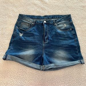 SHEIN denim shorts